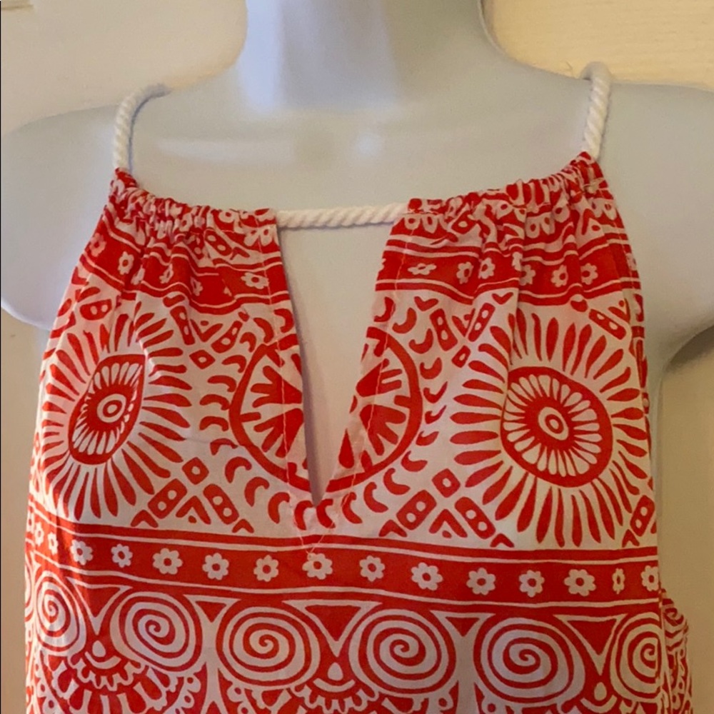 MudPie Riley Rope Neck Tunic Cover-Up - Picture 3 of 8